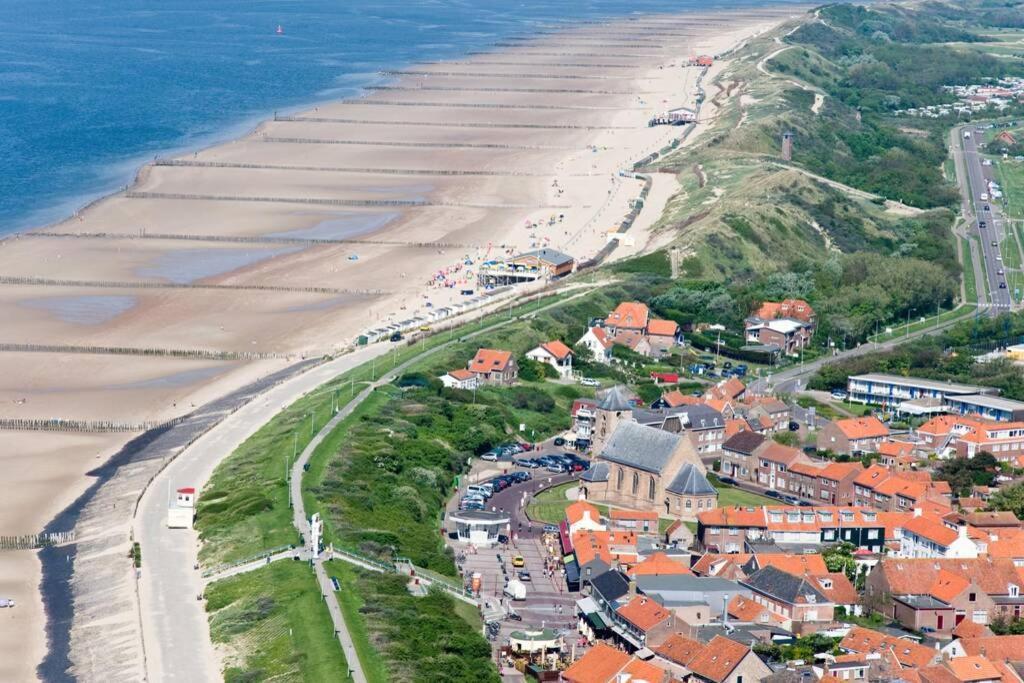 Luxe Vakantiewoning Dicht Bij Strand Zoutelande Exterior photo